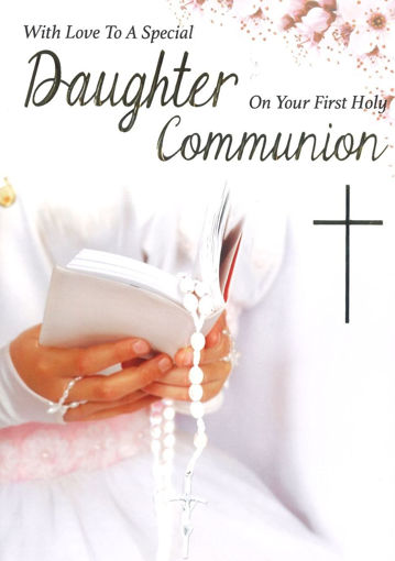 Picture of SPECIAL DAUGHTER ON YOUR FIRST HOLY COMMUNION CARD